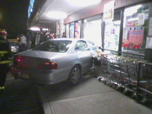 Car vs. Building-Oak Tree Rd.